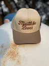 Mustache Lover Embroidered Trucker Hat
