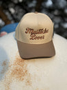 Mustache Lover Embroidered Trucker Hat