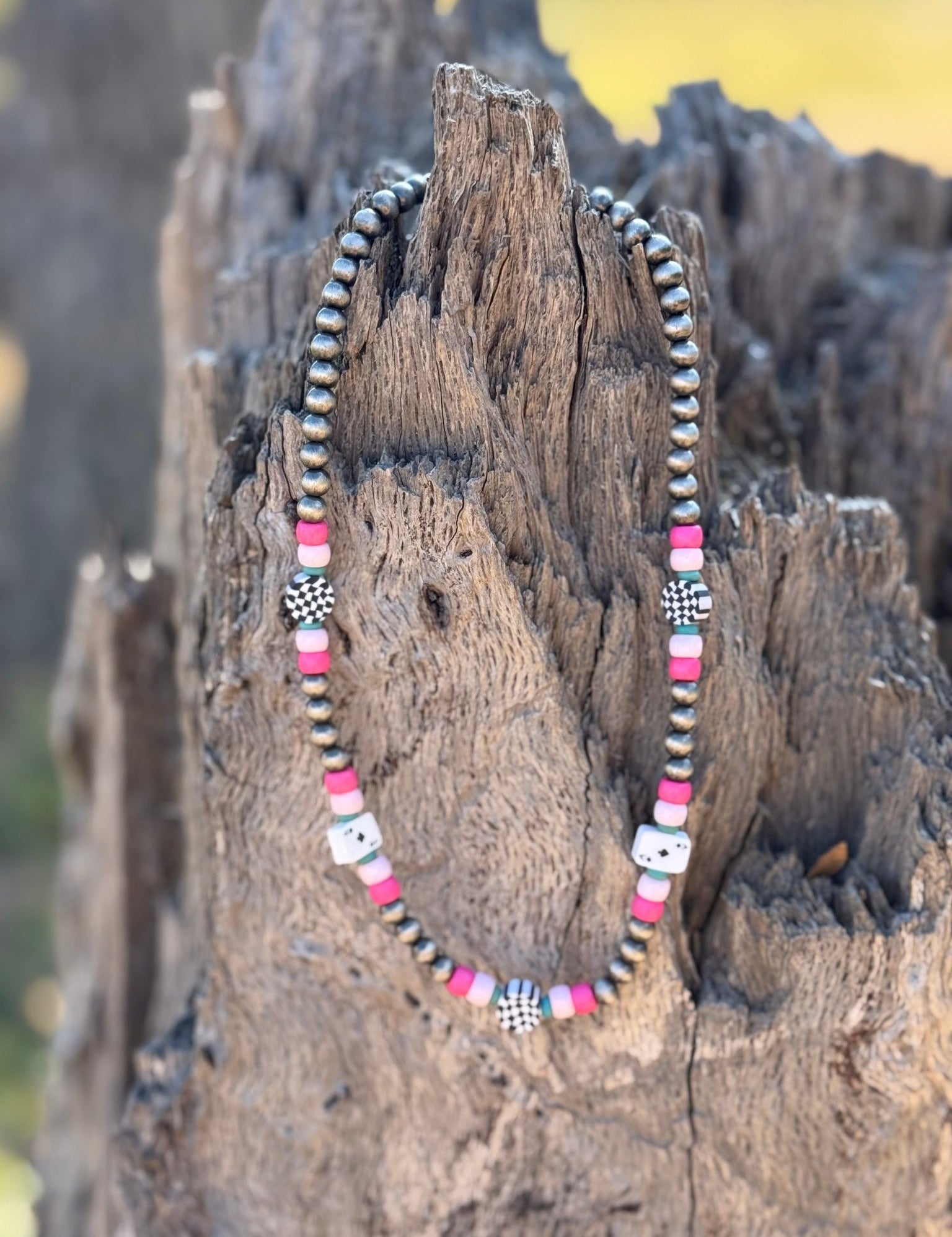 Mutli - Colored Turquoise Beaded Choker