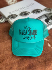 My Give A Damns Busted Trucker HatAdd color here
