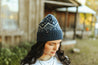 Navy Aztec Beanie