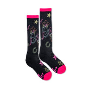 Neon Cowgirl Knee High Socks