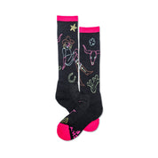Neon Cowgirl Knee High Socks