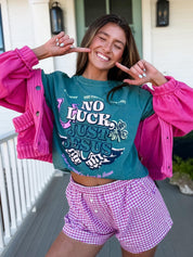 No Luck Just Jesus Graphic TeeS