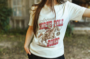 North Pole Rodeo Graphic TeeNaturalS