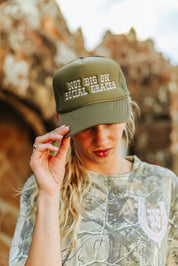 Not Big On Social Graces Trucker Hat