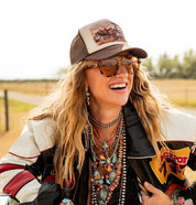 Ole Hud The Bull Rider Trucker Hat