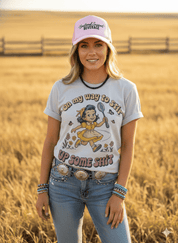 On My Way To Stir Up Some Shit Graphic TeeCool GreyS