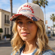 One Nation Under God Embroidered Trucker Hat