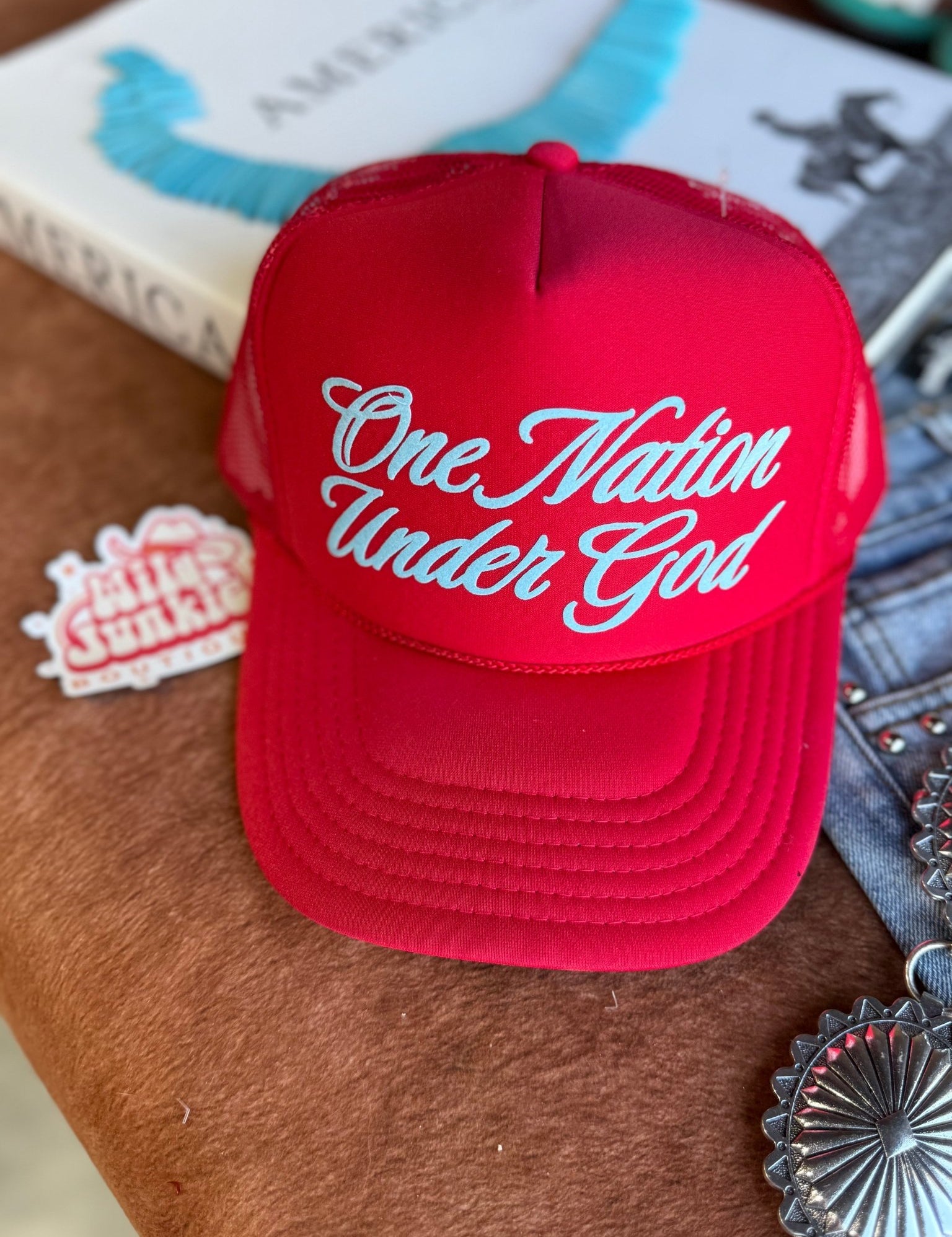 One Nation Under God Trucker Hat