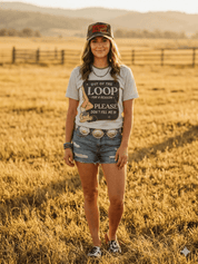 Out Of The Loop For A Reason Graphic TeeWhite SmokeS