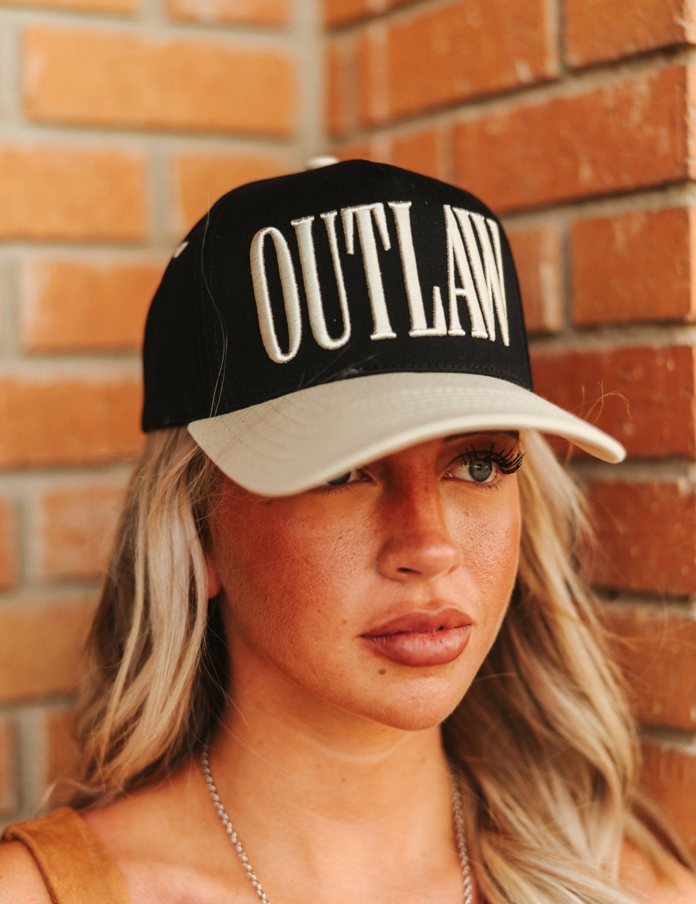Outlaw Embroidered Trucker Hat