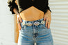 Oval Concho Chain Belt