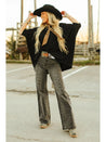 Oversized Ribbed Relaxed Fit TopS/M