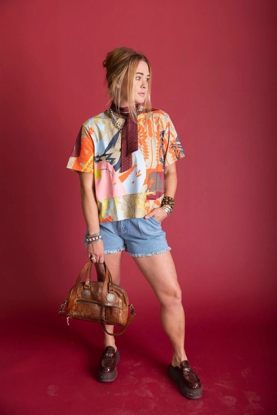 Painted Cowgirl TopS/M