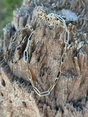 Paper Clip Chain Bracelet