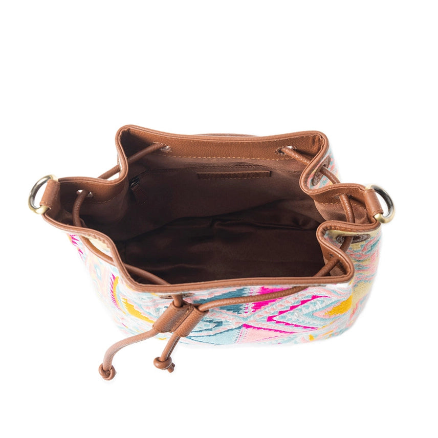 Pastel Desert Sunrise Bucket Bag