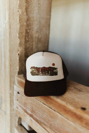 Pasture Red Angus Trucker HatBrown & Tan