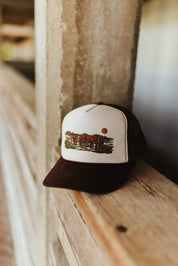 Pasture Red Angus Trucker HatBrown & Tan