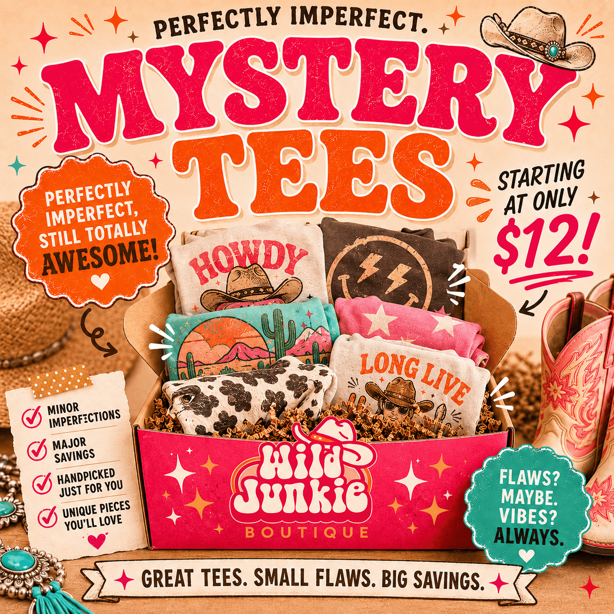 Perfectly Imperfect Mystery Tee BundlesSOne
