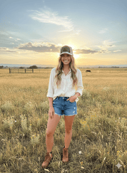 Pink Feather Trucker Hat