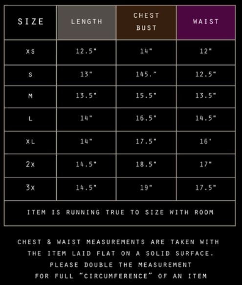 Size Chart Image