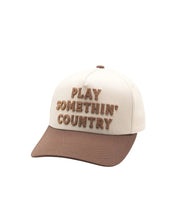 Play Somethin' Country Embroidered Trucker Hat