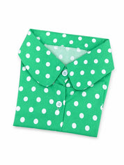 Polka Dot CollarGreen