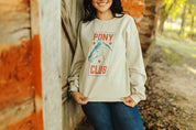 Pony Club Graphic SweatshirtSandS