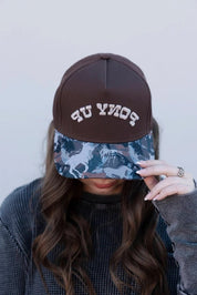 Pony Up Embroidered Trucker Hat