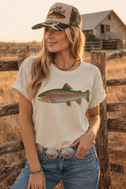 Rainbow Trout Graphic TeeCementS