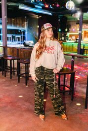 Raisin' Hell Graphic SweatshirtCementS
