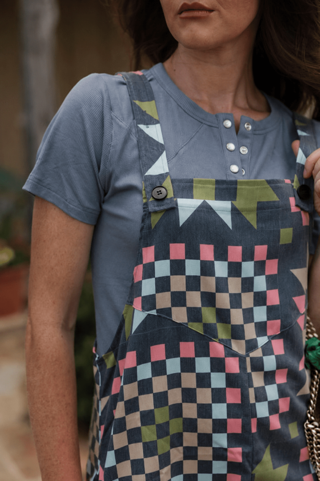 Ranch House Patchwork RomperS