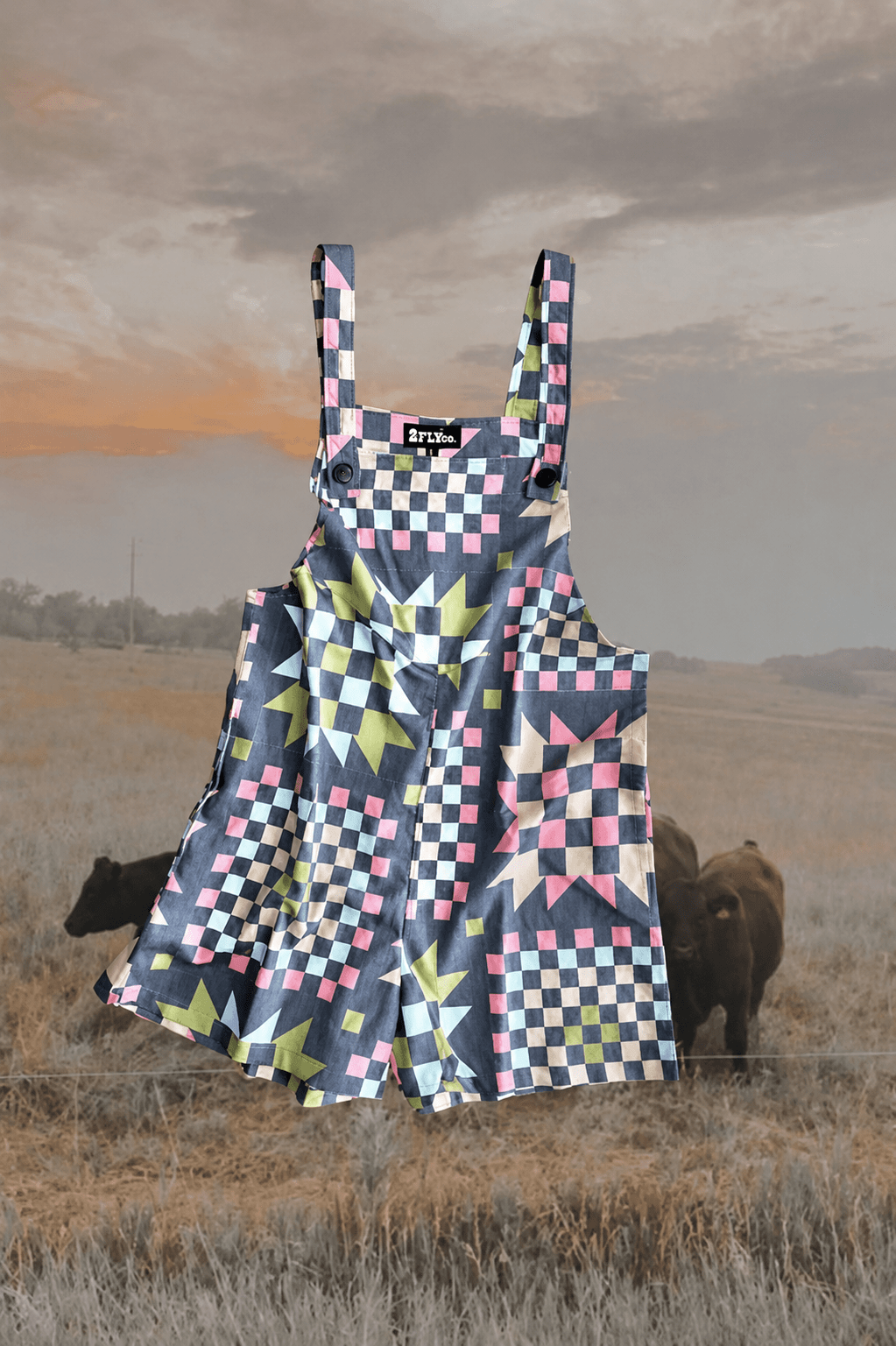 Ranch House Patchwork RomperS