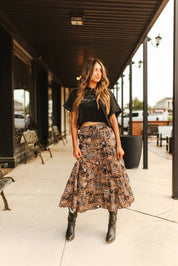 Ranch Wrangler Maxi SkirtS/M