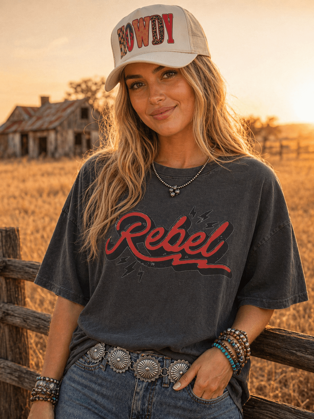 Rebel Oversized Graphic TeeS