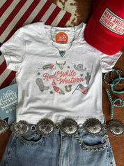 Red, White & Western Graphic TeeAdd tee color hereS