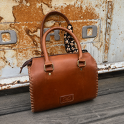 Lady Luck Tooled Leather Handbag