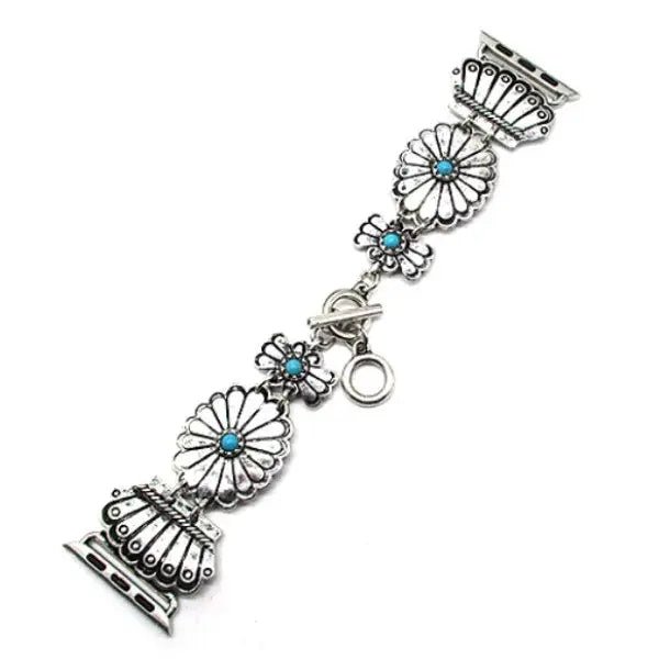 Ribbon Concho Charm Apple Watch Band