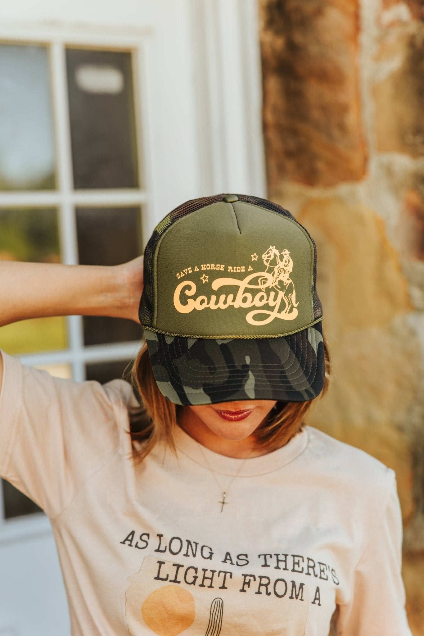 Ride A Cowboy Trucker Hat