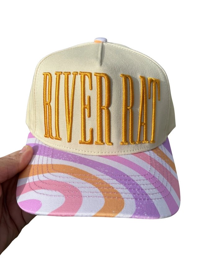 River Rat Emboridered Trucker Hat