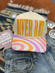 River Rat Emboridered Trucker Hat
