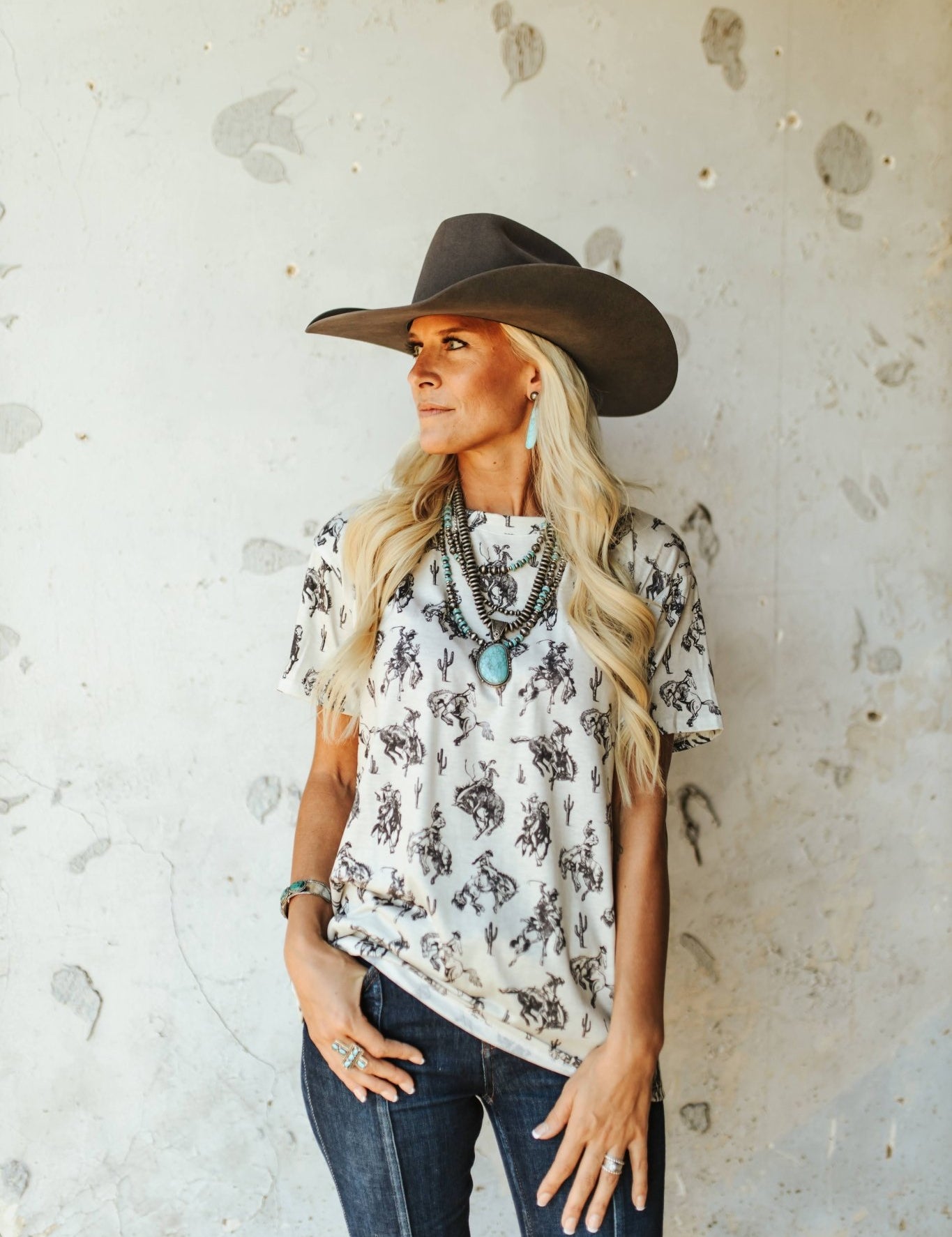 Rodeo Bronc Short Sleeve TeeS