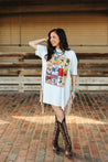 Rodeo Classics Fringed Oversized Tee DressS