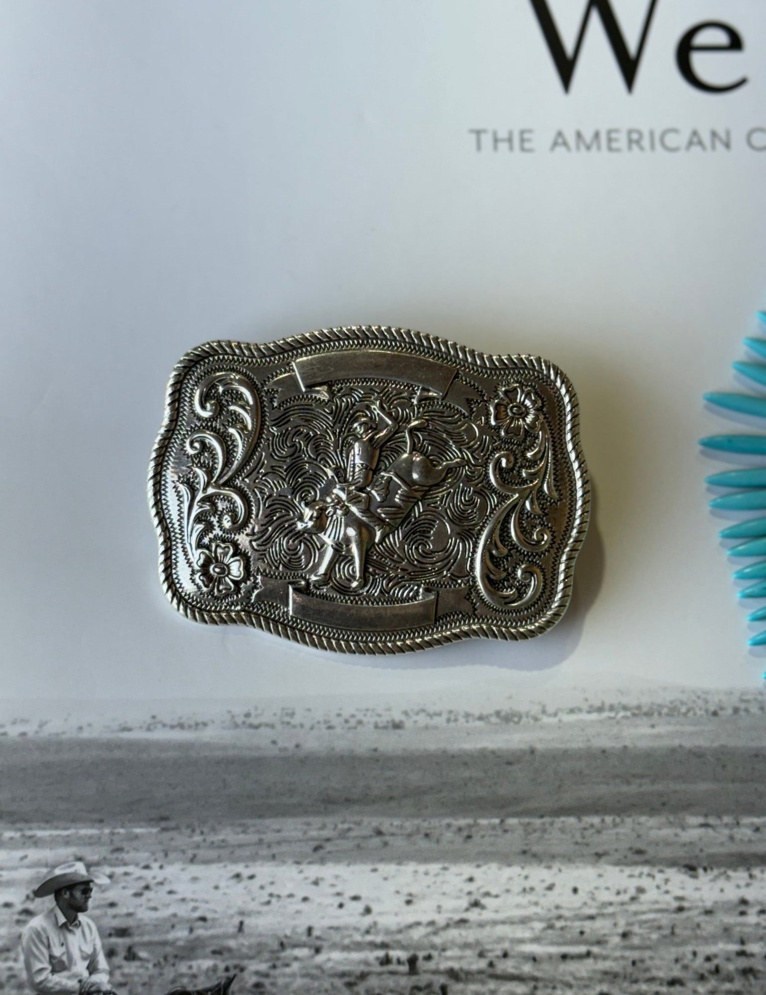 Rodeo Cowboy Belt Buckle