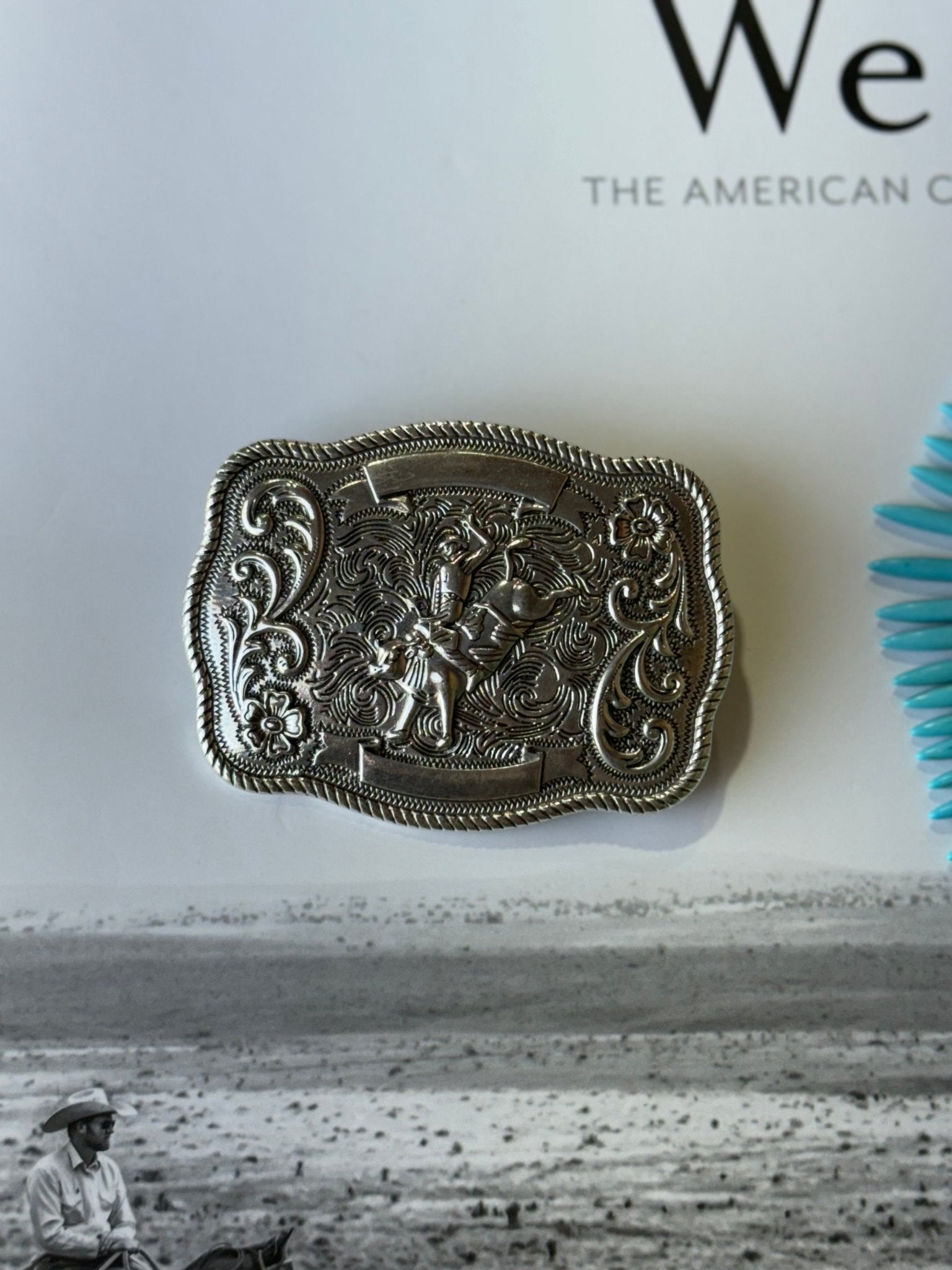 Rodeo Cowboy Belt Buckle