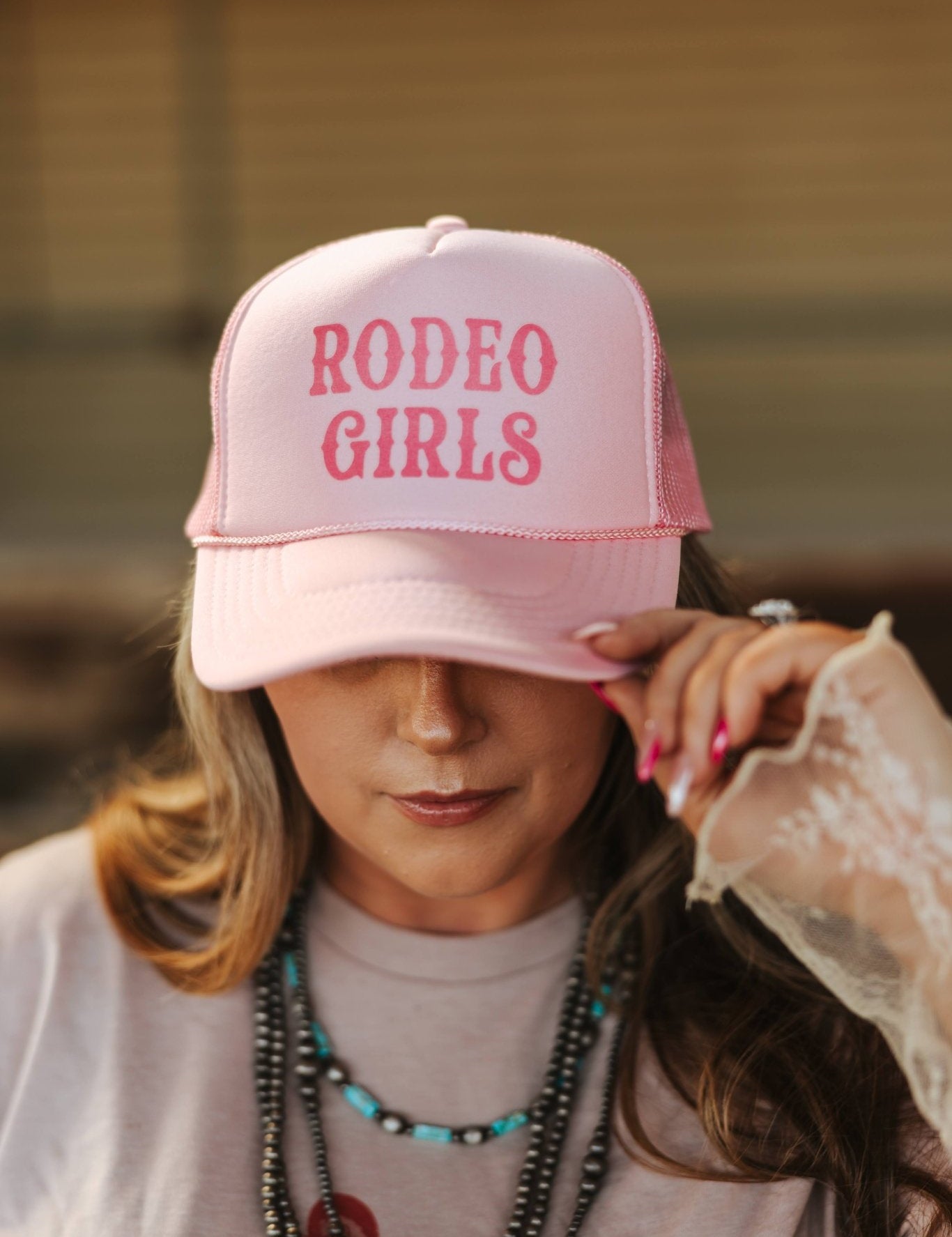 Rodeo Girls Trucker HatPink
