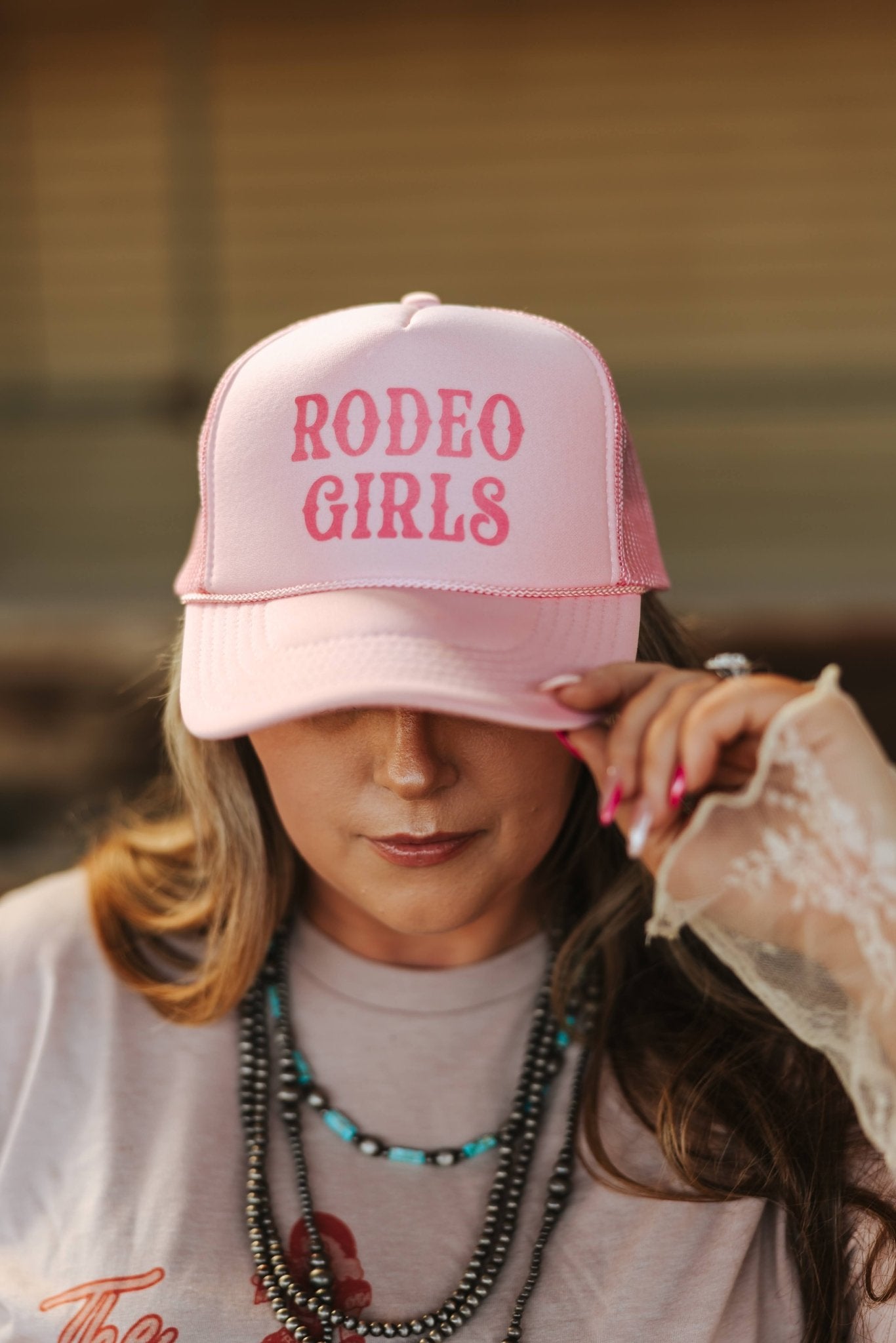 Rodeo Girls Trucker HatPink