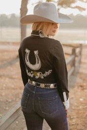 Rodeo Quincy Cowgirl Spirit High Rise Flare Jeans24