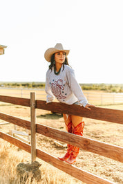 Rodeo Ready Graphic SweatshirtAshS
